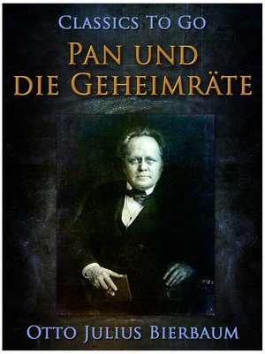 cover image of Pan und die Geheimräte